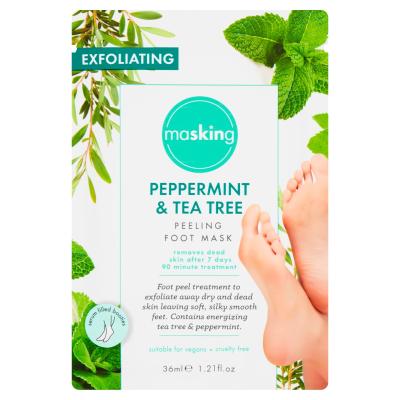 Peeling Foot Mask Peppermint & Tea Tree