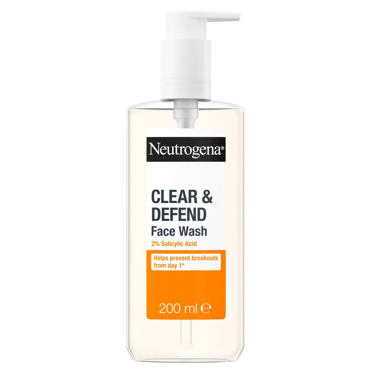 Clear & Defend 2% Salicylic Acid Face Wash