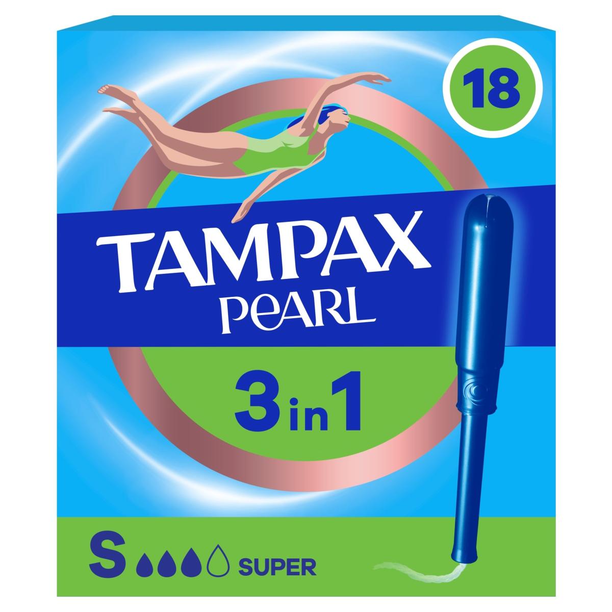Pearl Super Tampons Applicator