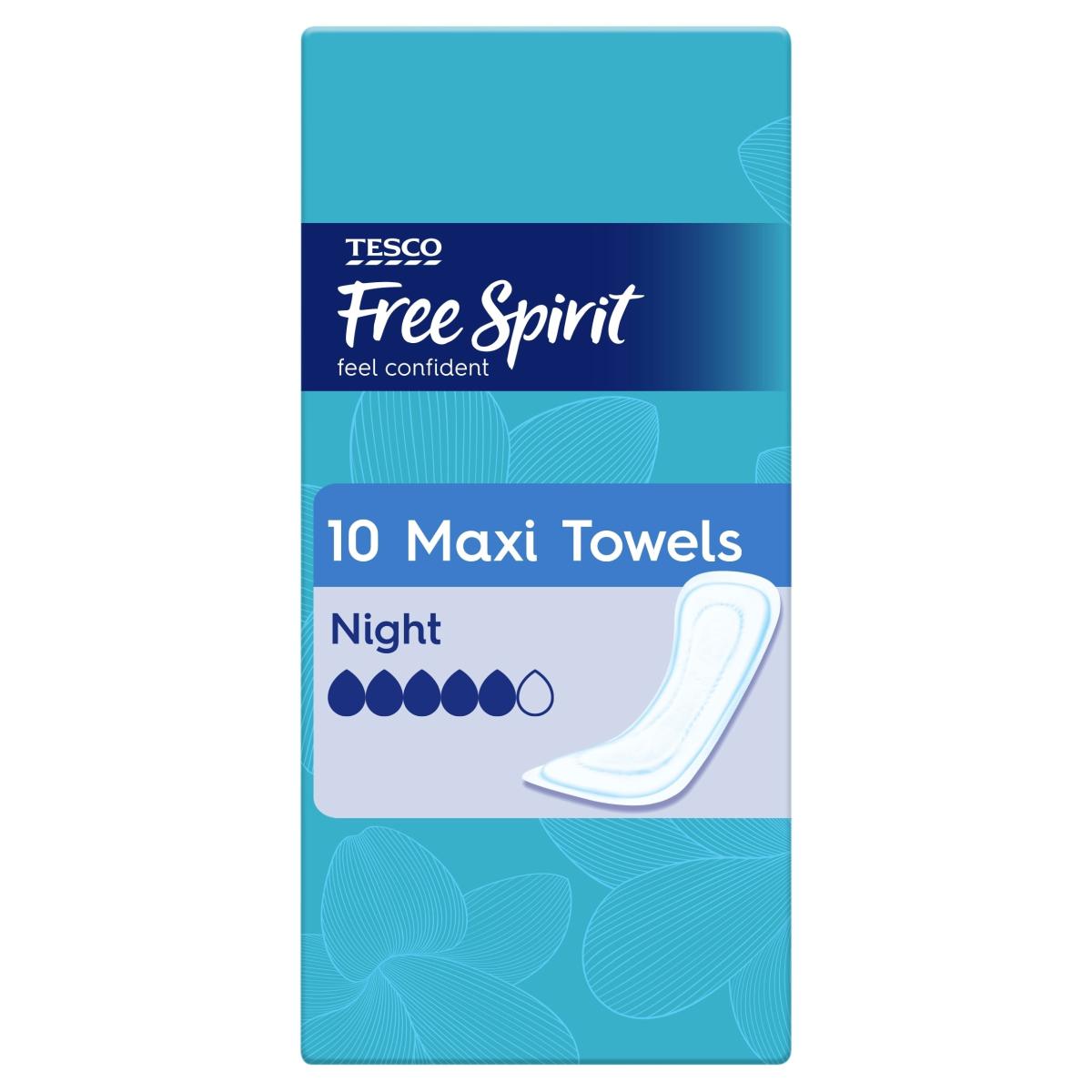 Free Spirit Maxi Towels Night