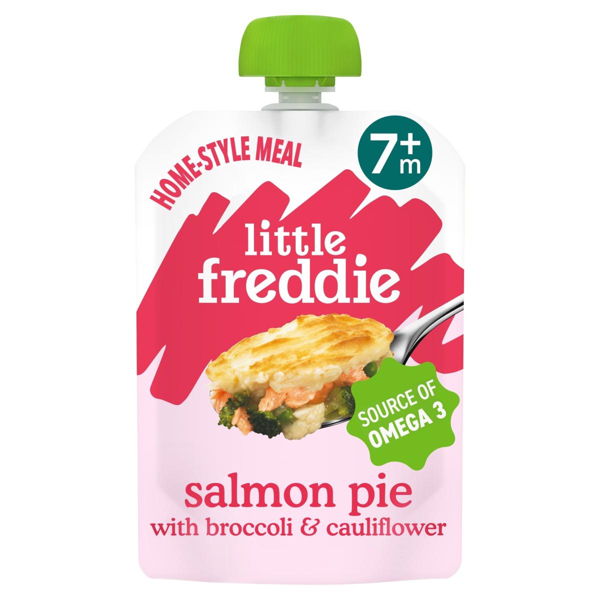 Organic Salmon Pie With Broccoli & Cauliflower Meal Pouch 7 Months+
