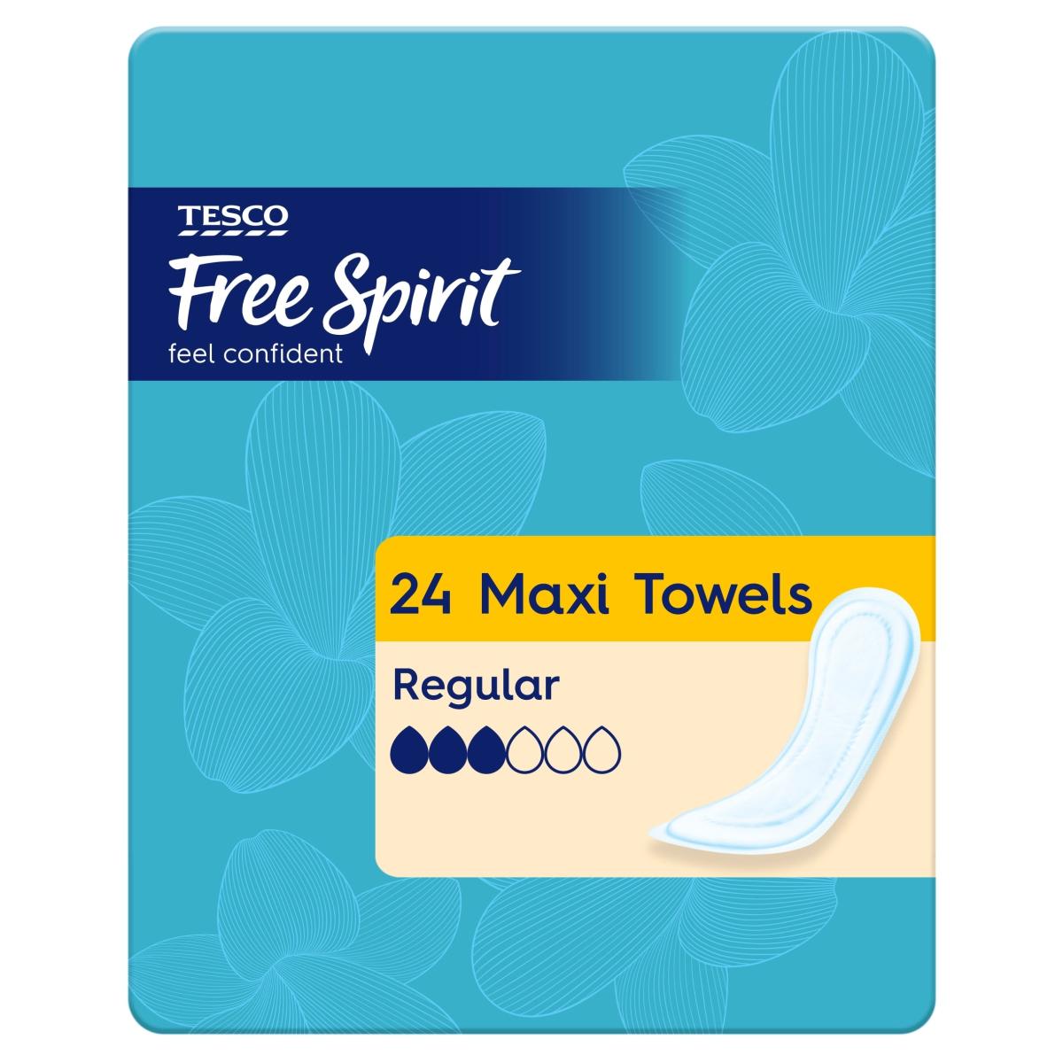 Free Spirit Maxi Towels Regular