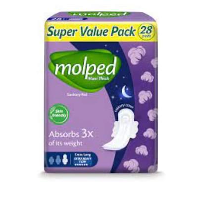 Maxi Thick Sanitary Pad Extra Long x28
