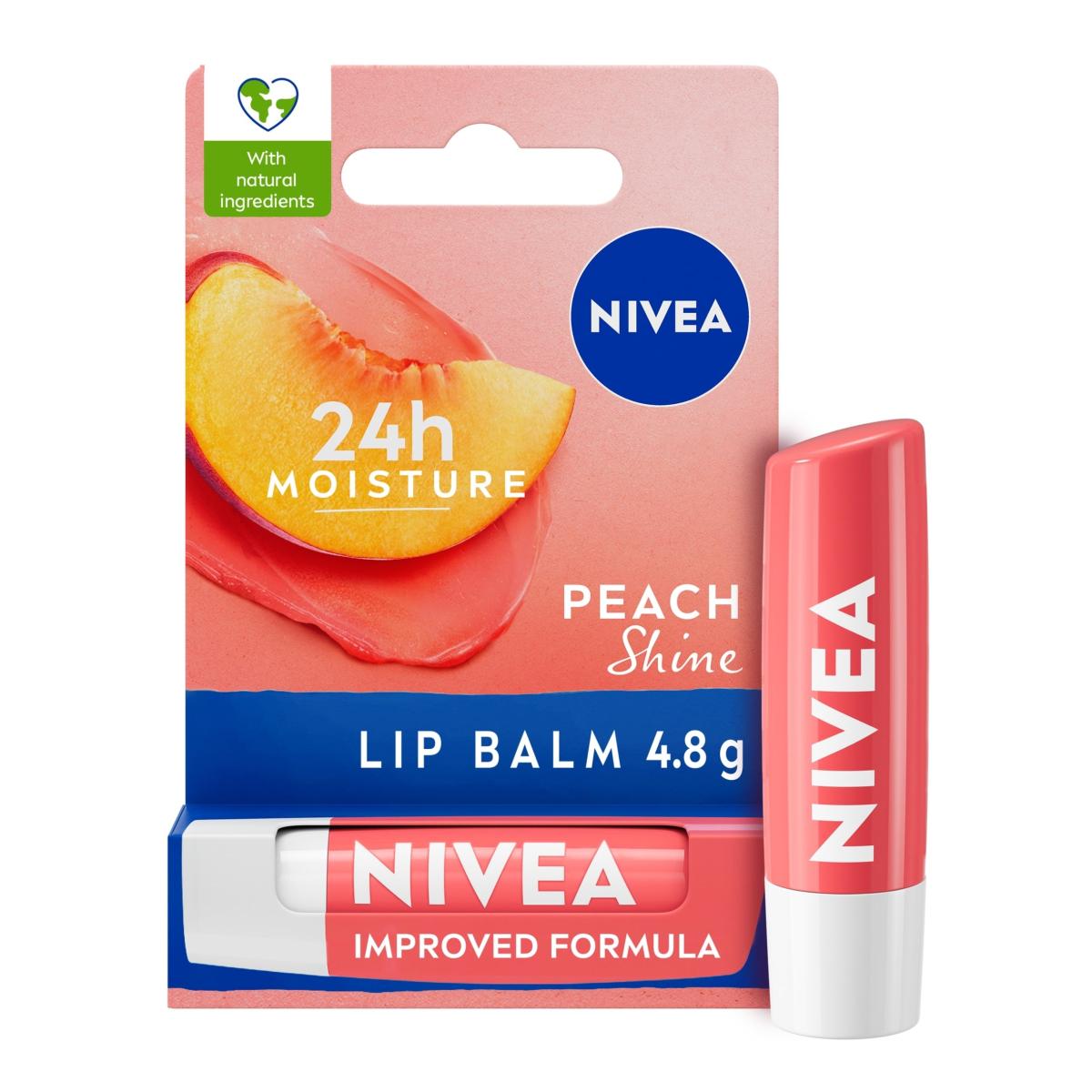Peach Shine Lip Balm