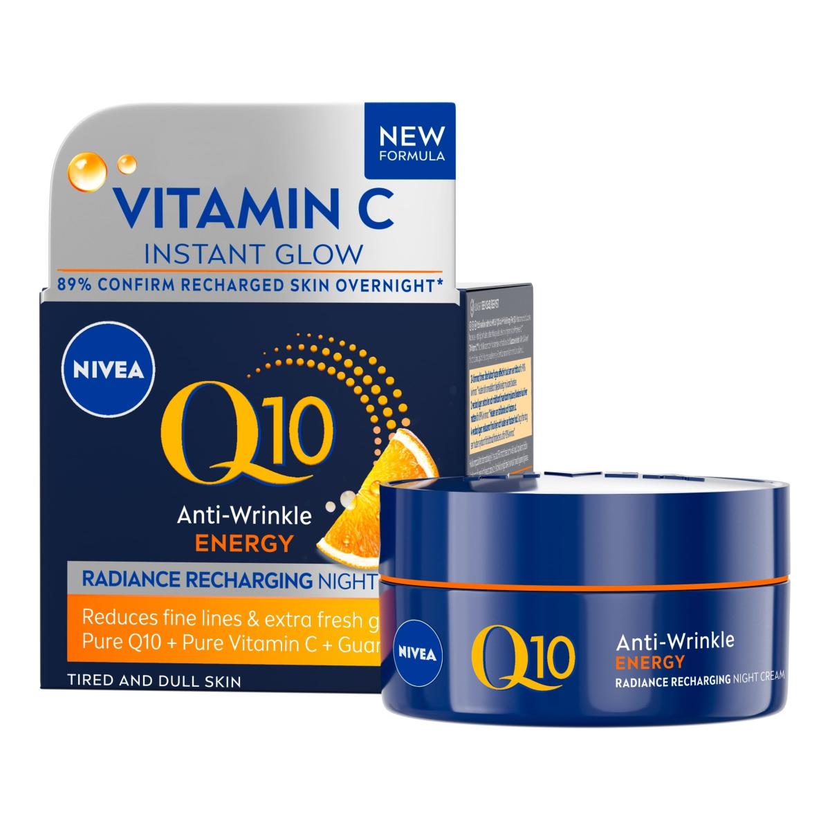 Q10 Energy Recharging Night Cream Moisturiser