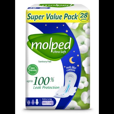 Ultra Soft Sanitary Pad Extra Long x28
