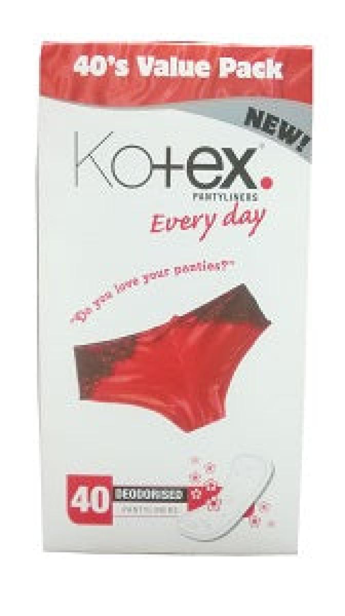 Everyday Pantyliners Deodorised x40