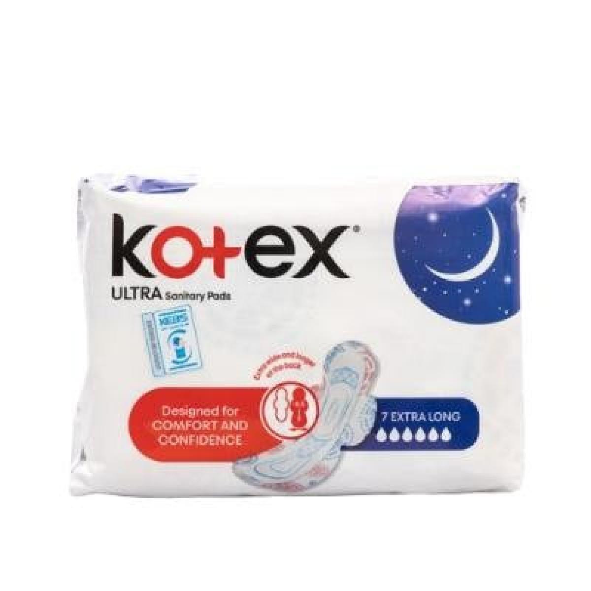 Ultra Sanitary Pads Extra Long x7