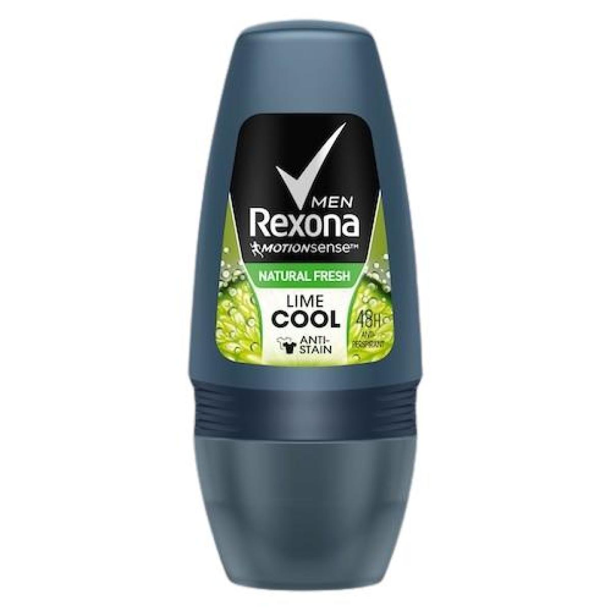 Anti-Perspirant Deodorant Roll On Natural Fresh Lime Cool Anti-Stain