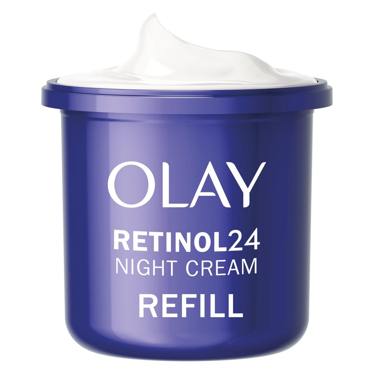 Retinol 24 Night Cream Face Moisturiser Refill. Anti Ageing Skincare