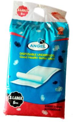 Disposable Underpads X-Large 23 x 25 Inches x5