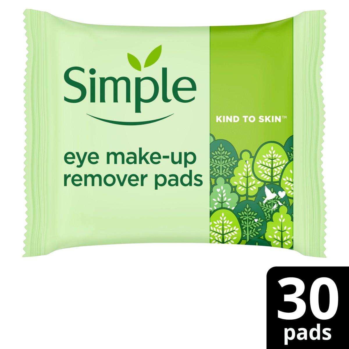 Kind To Eyes Eye Make-Up Remover Pads x30