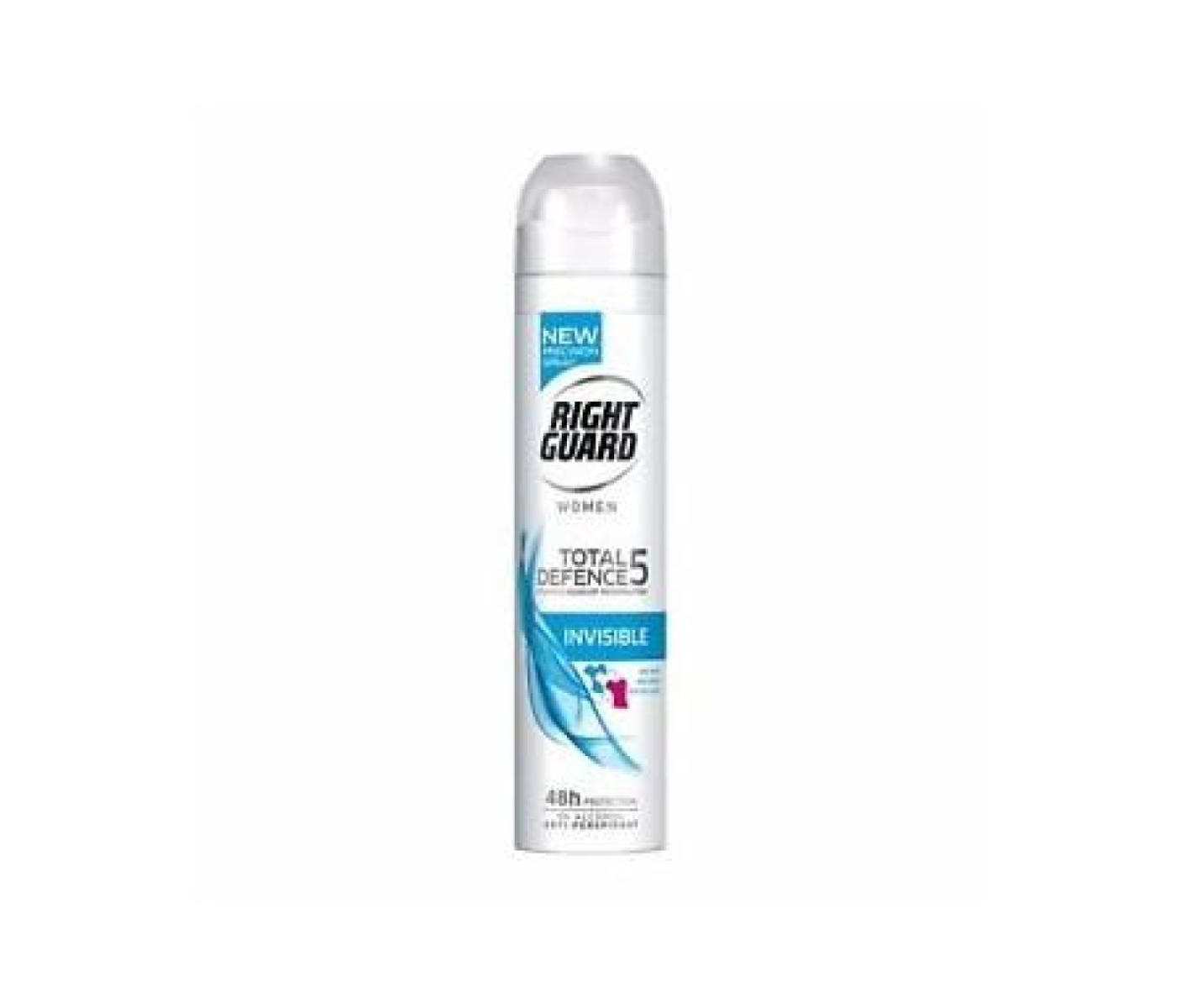 Deodorant Spray Total Defence 5 Women Invisible