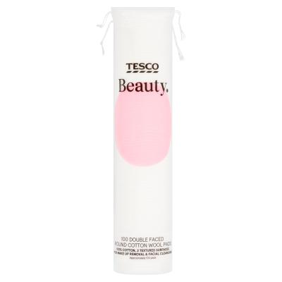 Double Faced Round Cotton Wool Pads