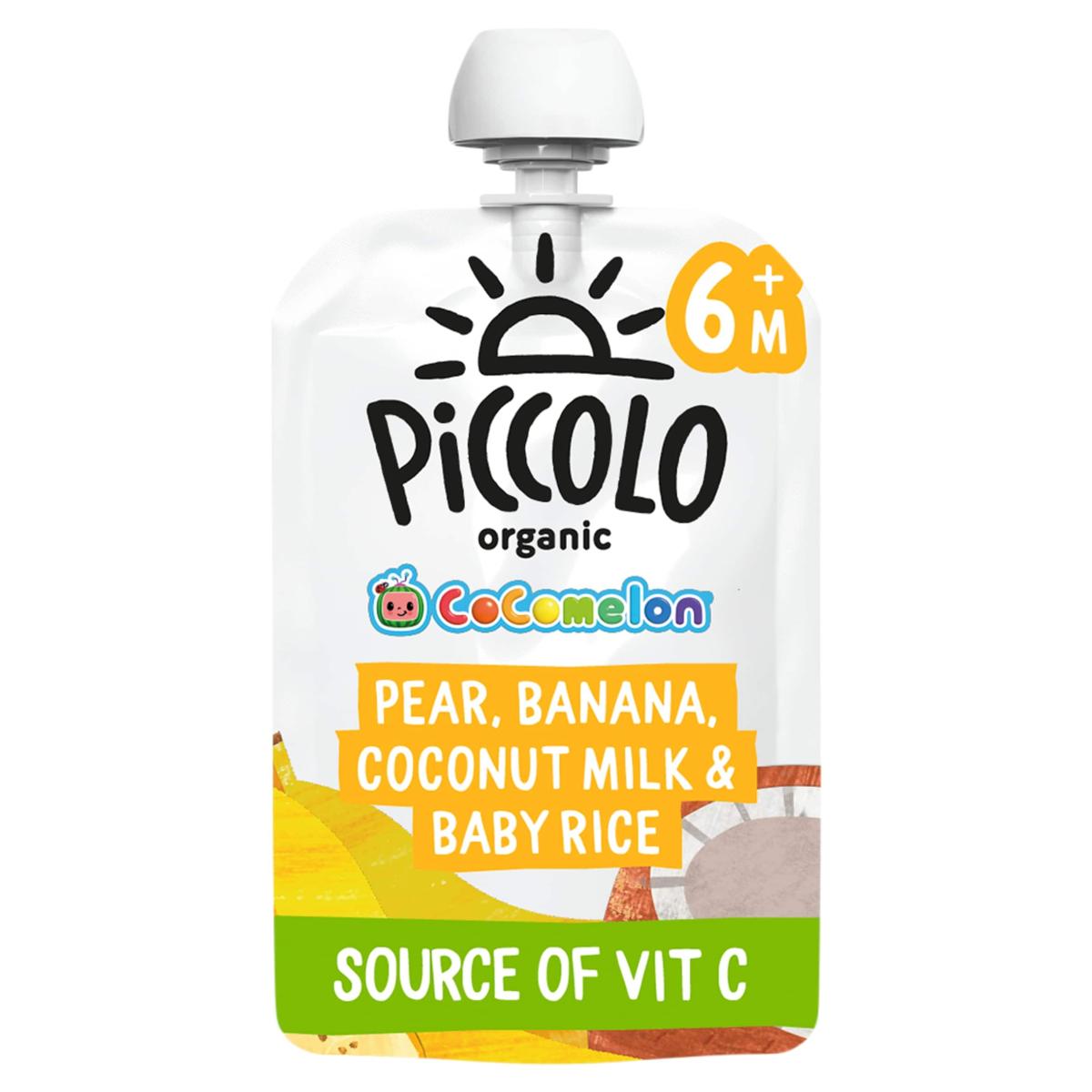 Organic Pear Banana Coconut Milk & Baby Rice