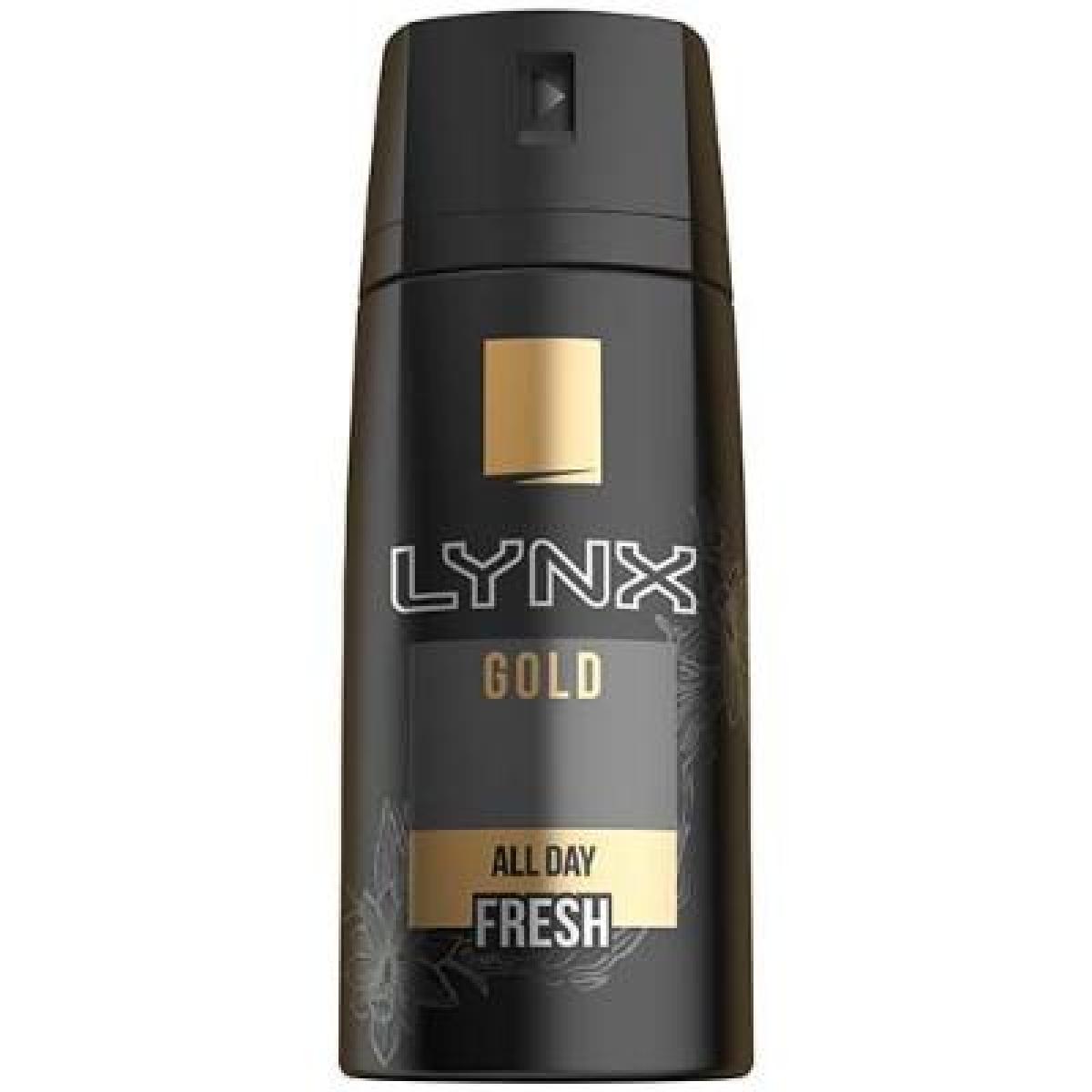 Deodorant Body Spray Gold