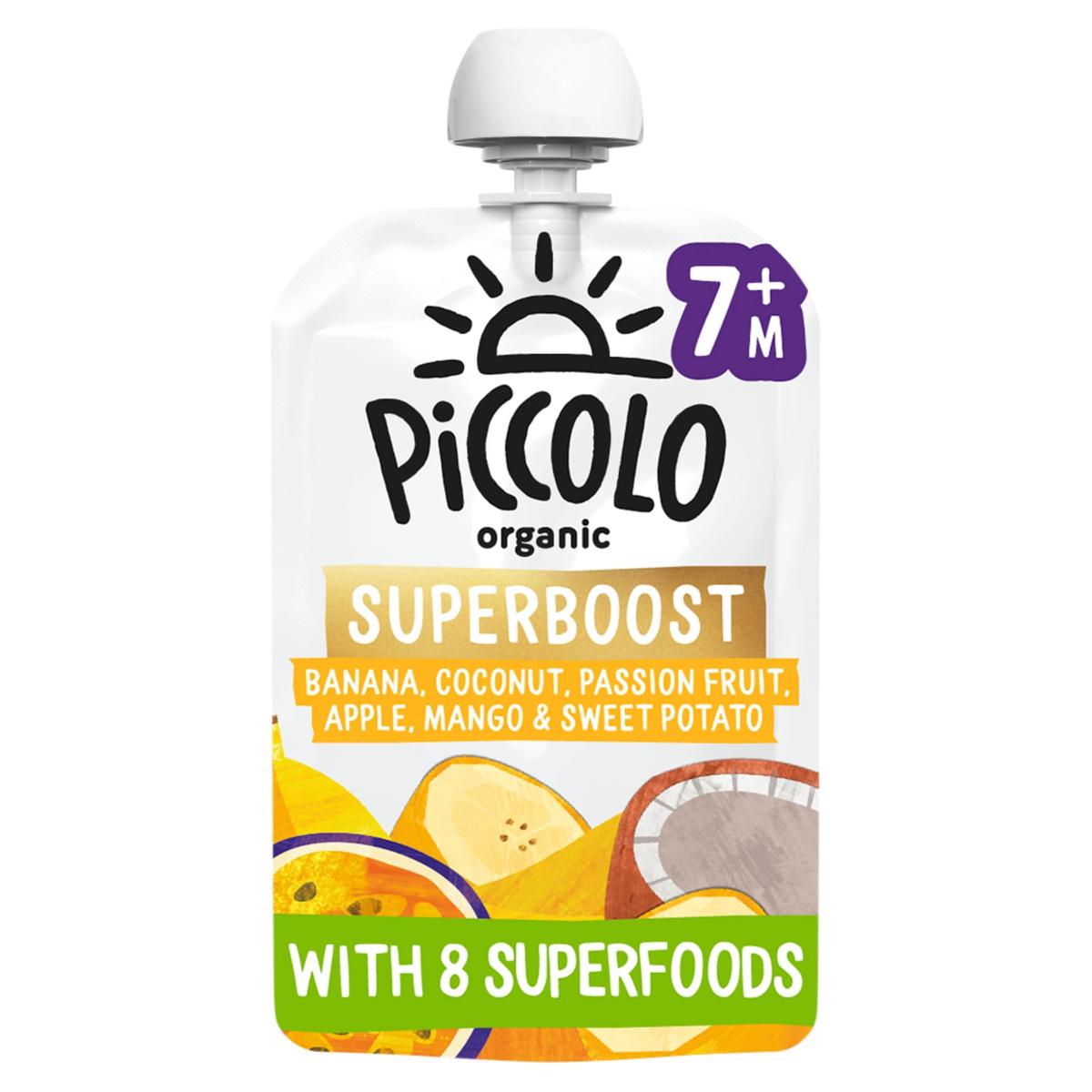 Organic Superboost Banana Mango Coconut & Passionfruit