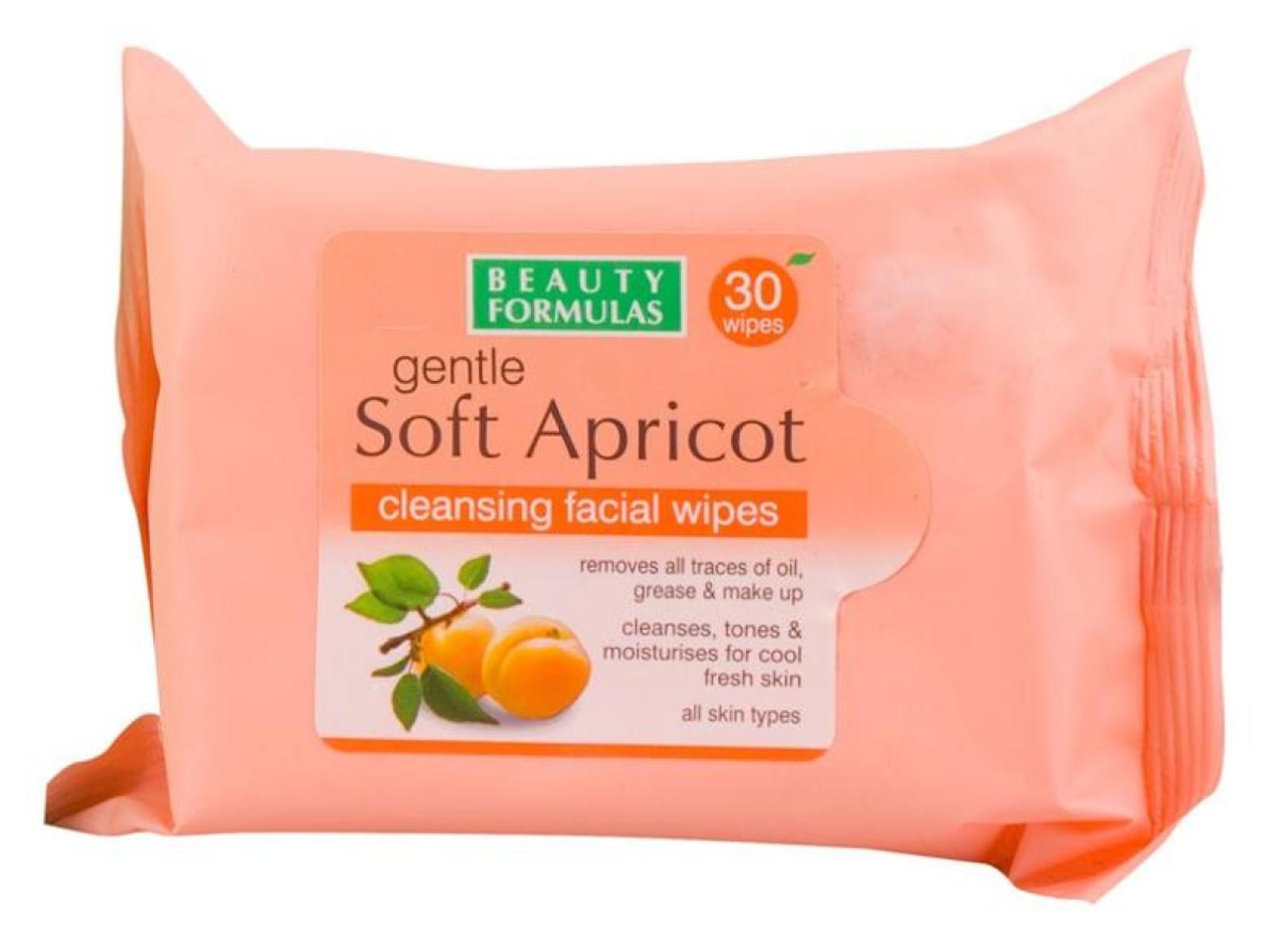 Facial Wipes Cleansing Apricot x30