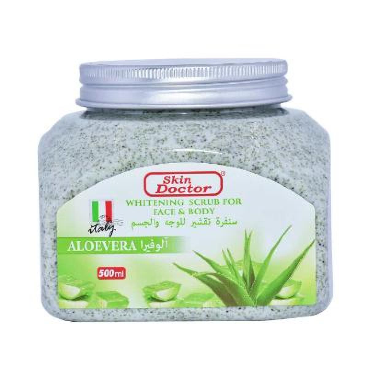 Whitening Scrub For Face & Body Aloe Vera
