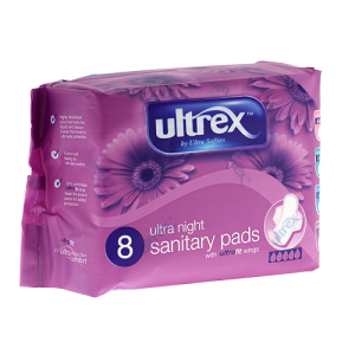 Sanitary Pads Ultra Night x8