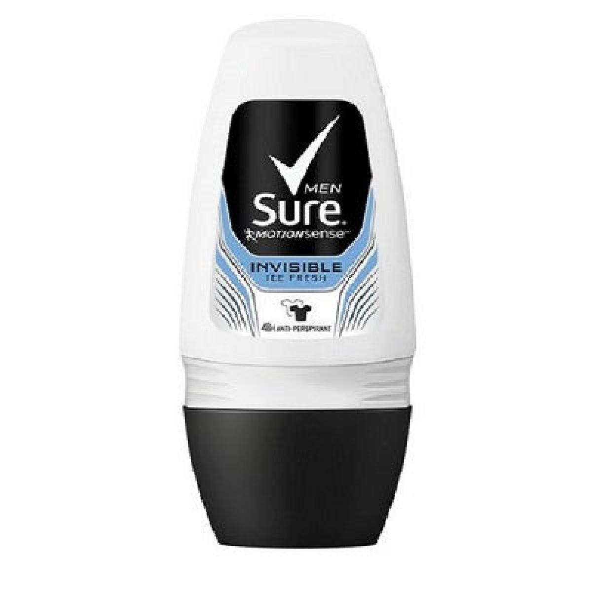 Anti-Perspirant Deodorant Roll On Men Invisible Ice Fresh