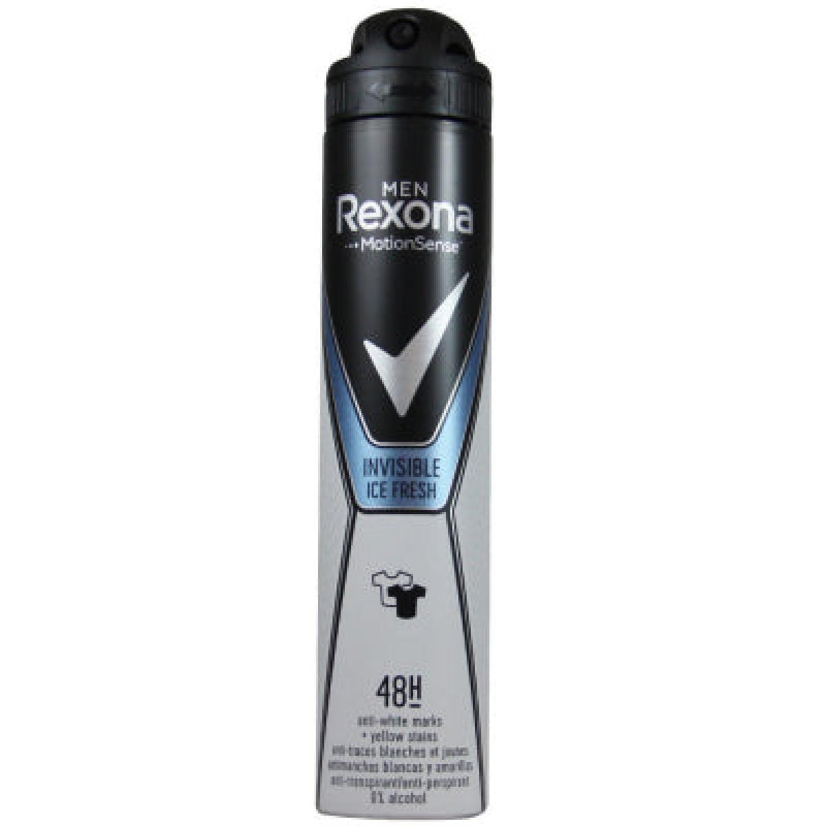 Anti Perspirant Deodorant Spray Men Motion Sense Invisible Ice Fresh