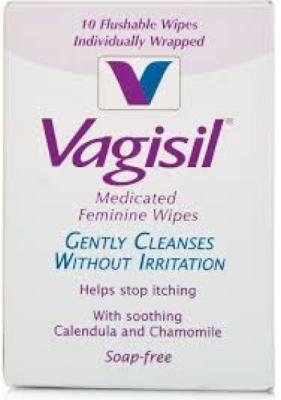 Anti-Itch Medicated Wipes x10