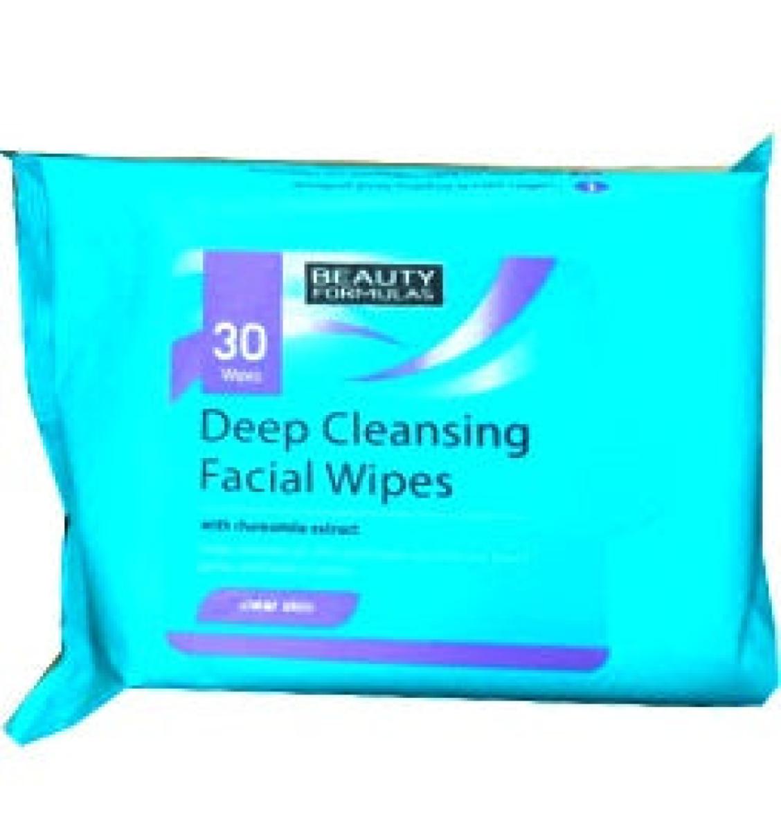 Facial Wipes Deep Cleansing x30