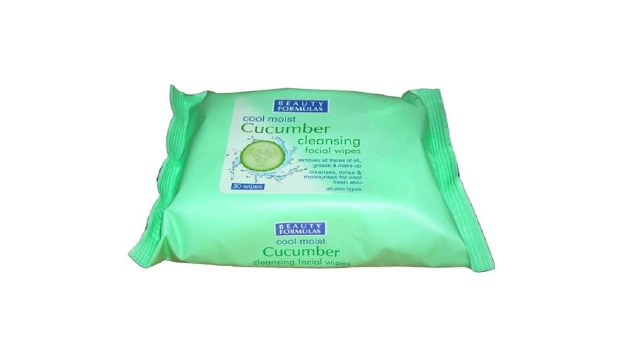 Facial Wipes Cleansing Cucumber x30