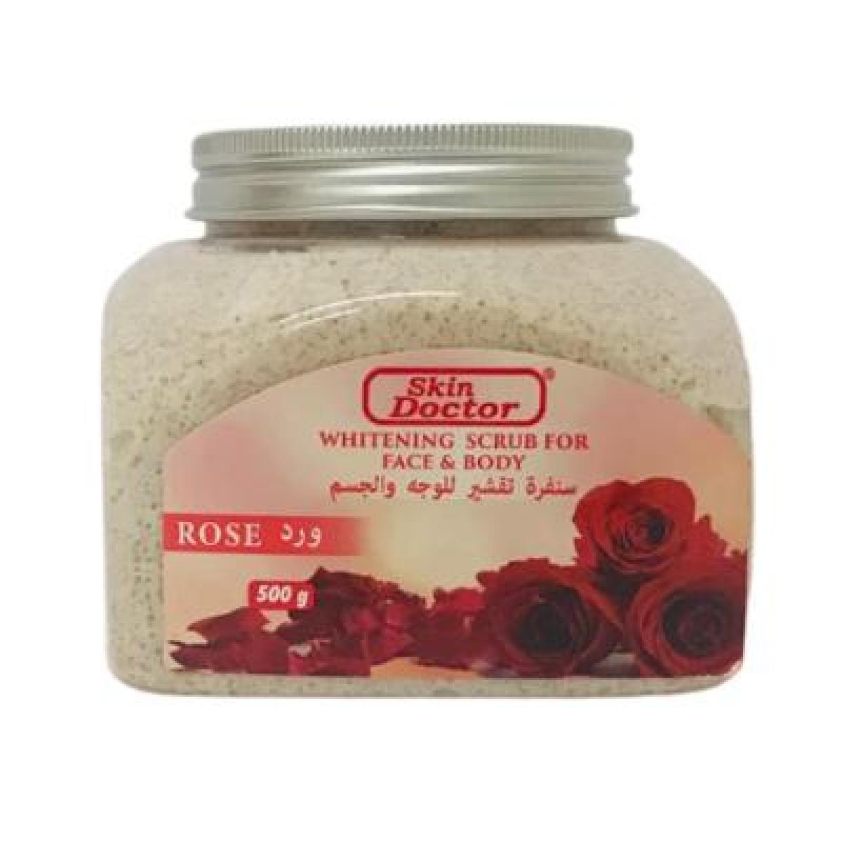Whitening Scrub For Face & Body Rose