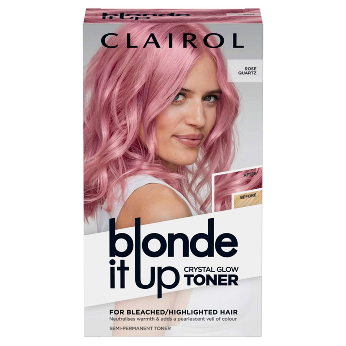 Blonde It Up Crystal Glow Toner Kit Rose Quartz