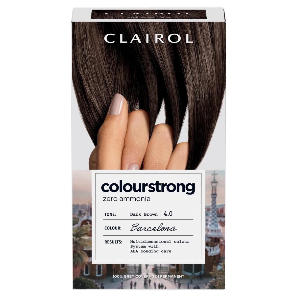 Colour Strong Permanent Hair Dye 4.0 Dark Brown