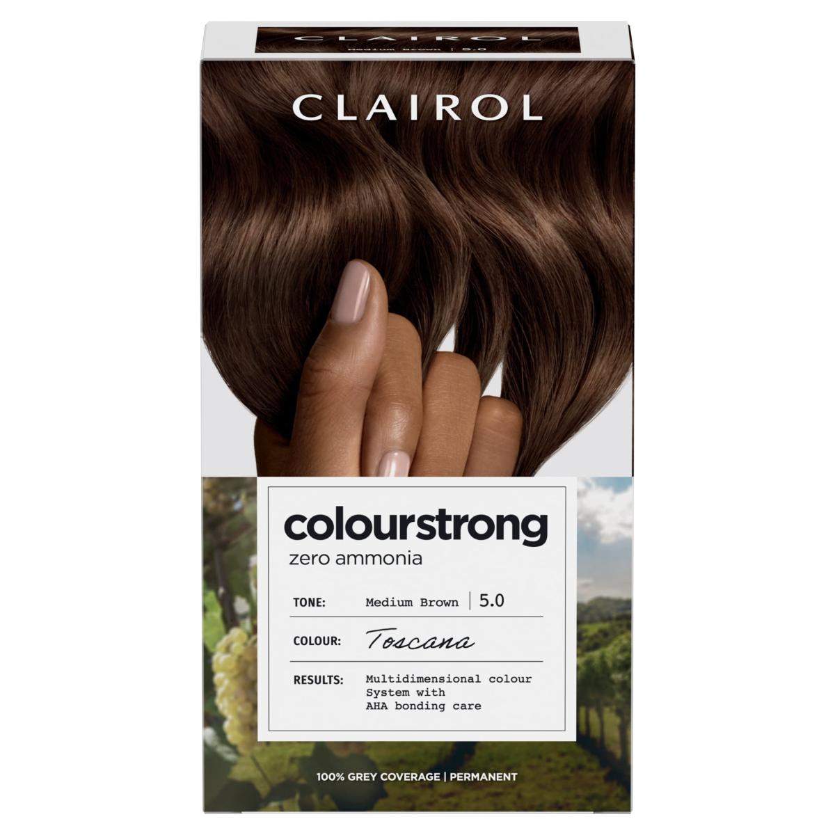 Colour Strong Permanent Hair Dye 5.0 Medium Brown