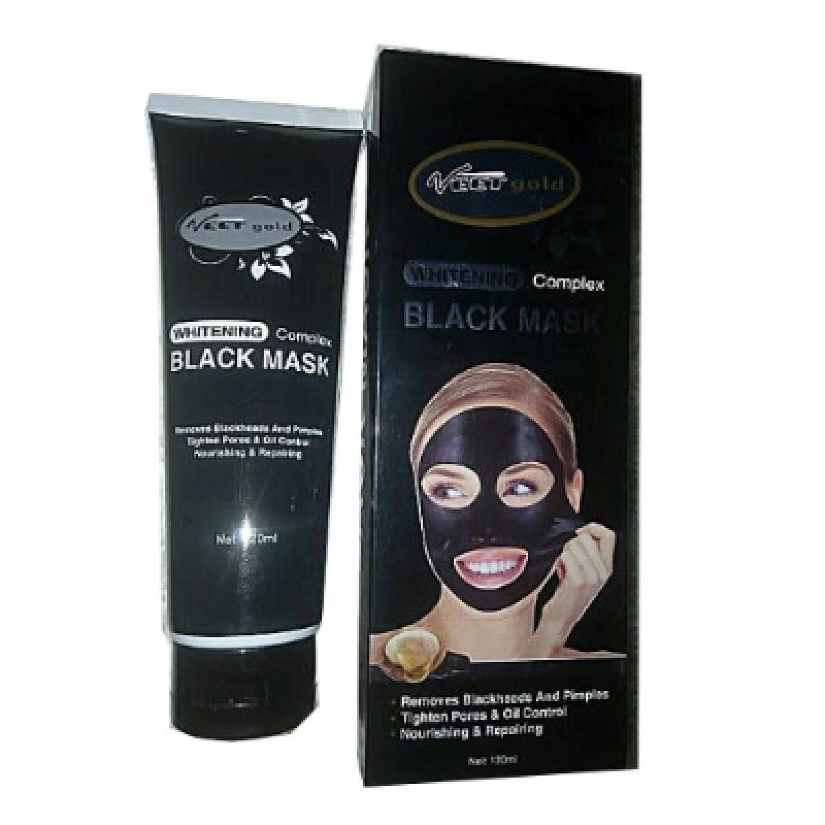 Black Mask Whitening Complex Peel Off 3D Facial Mask
