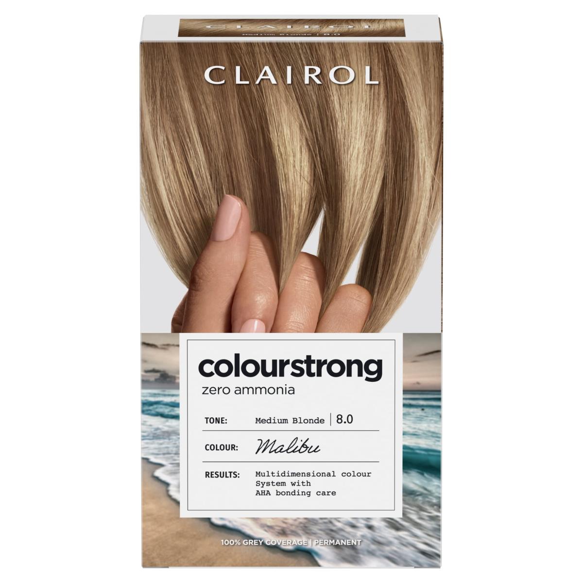 Colour Strong Permanent Hair Dye 8.0 Medium Blonde