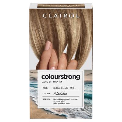 Colour Strong Permanent Hair Dye 8.0 Medium Blonde