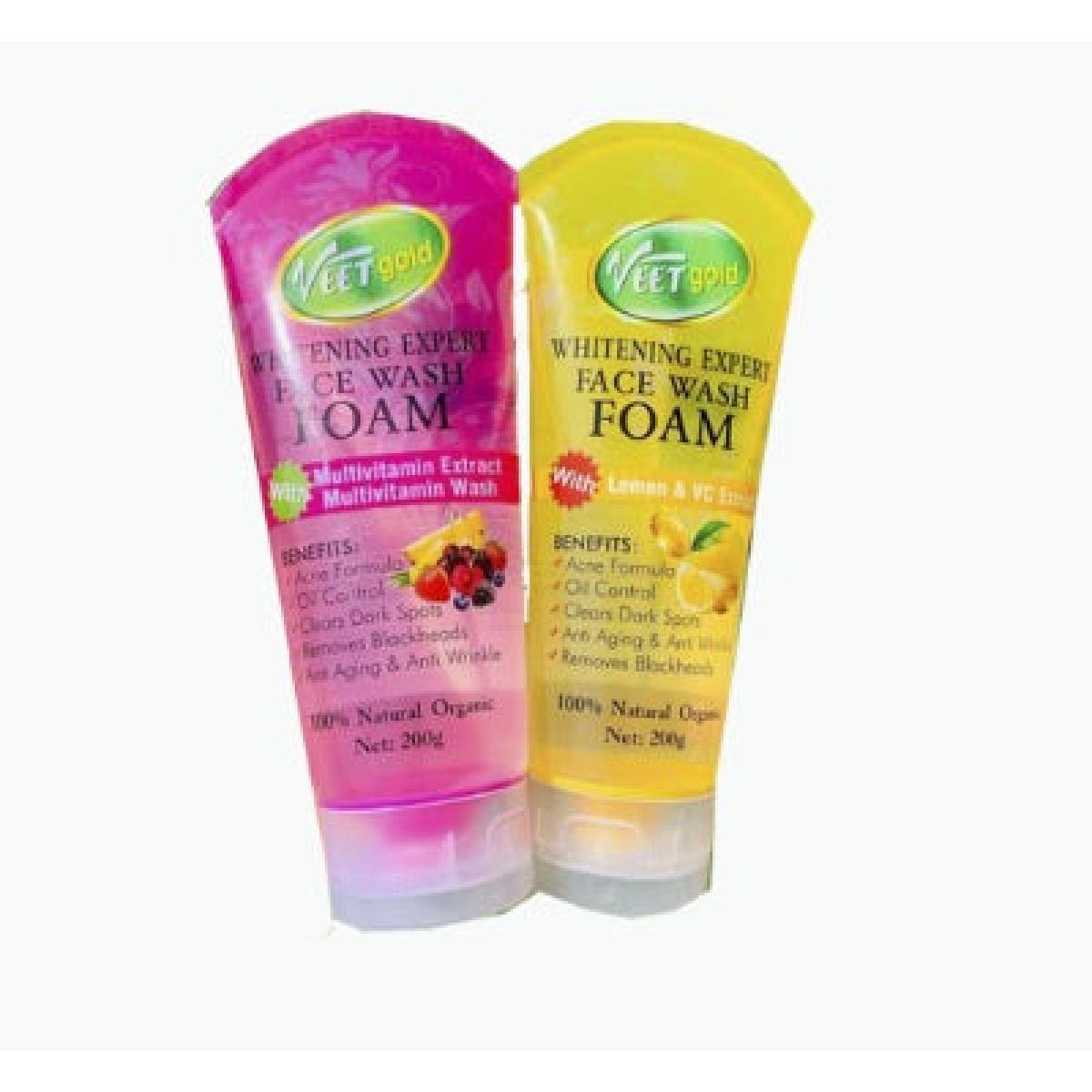 Whitening Expert Face Wash Foam With Lemon & VC Extract