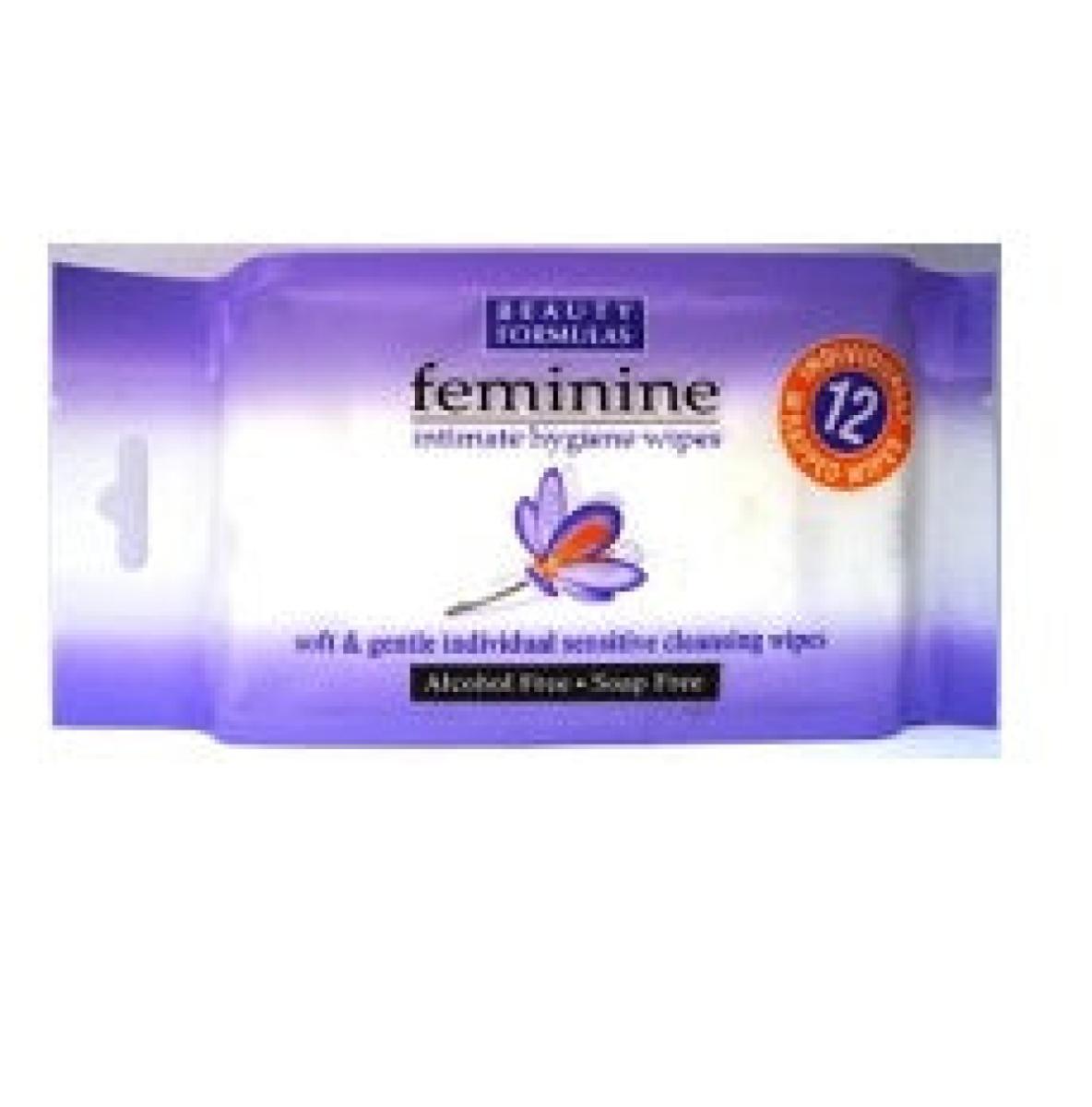 Feminine Hygiene Wipes x12