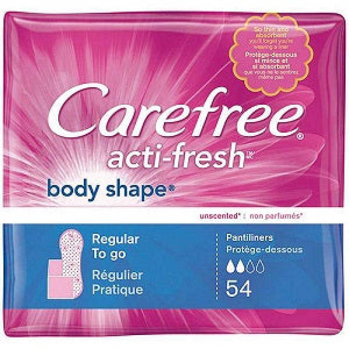 Acti-Fresh Unscented Pantyliner x54