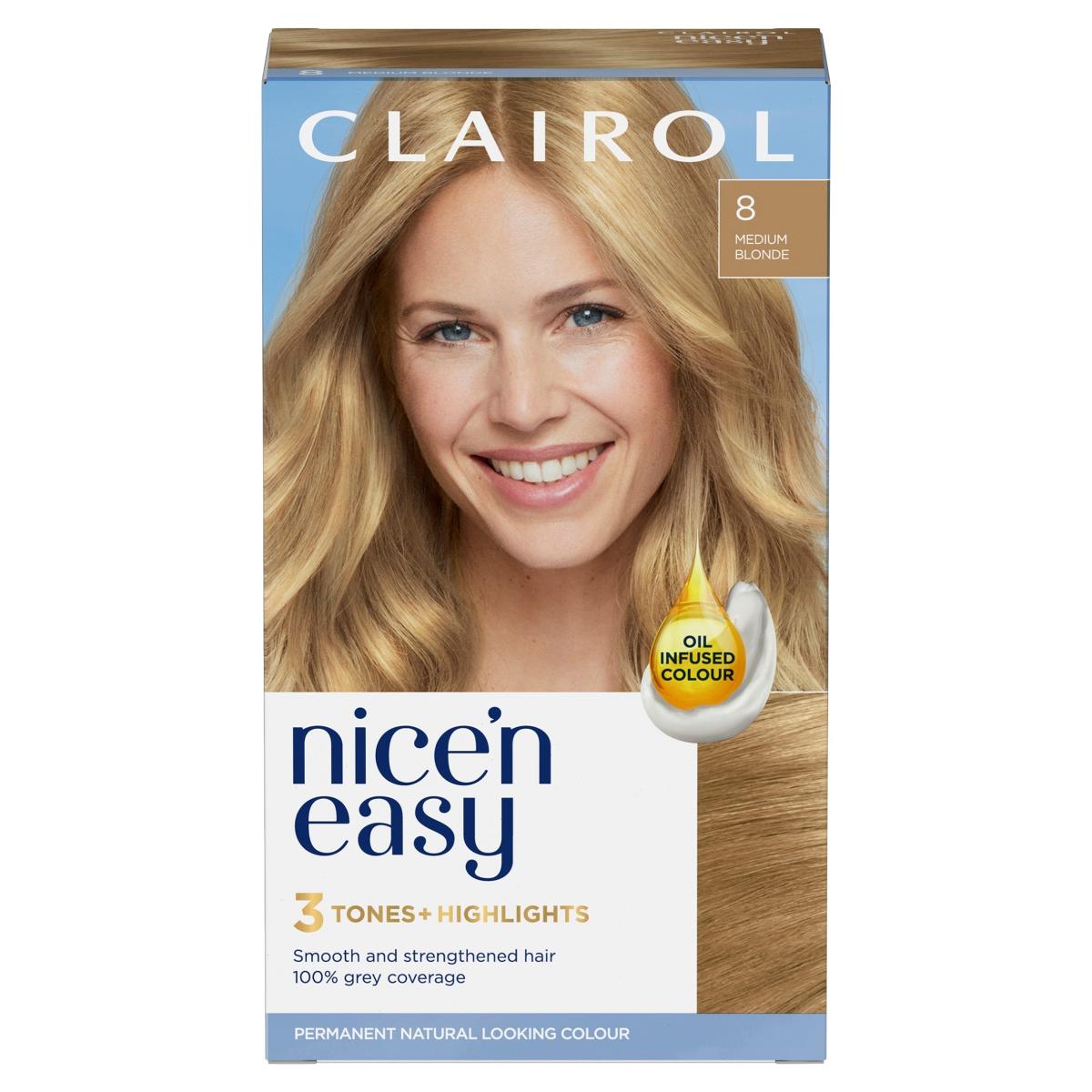 Nice'N Easy Medium Blonde 8 Hair Dye