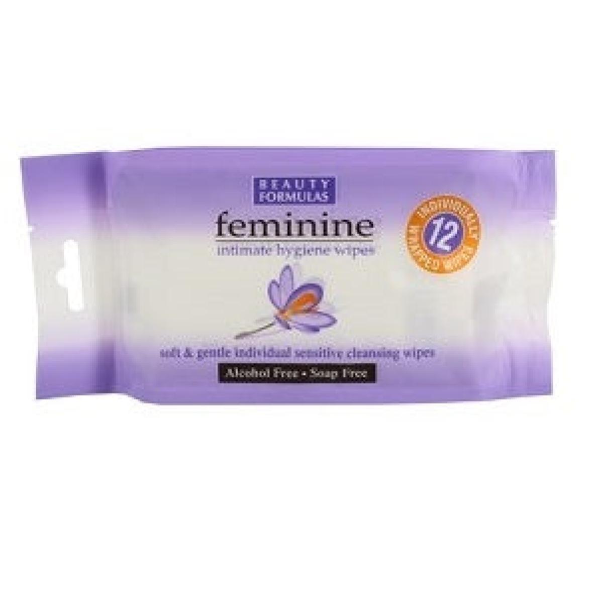 Feminine Intimate Hygiene Wipes x12