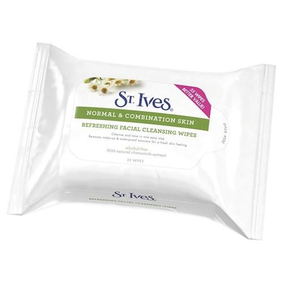 Refreshing Facial Cleansing Wipes Normal & Combination Skin x35