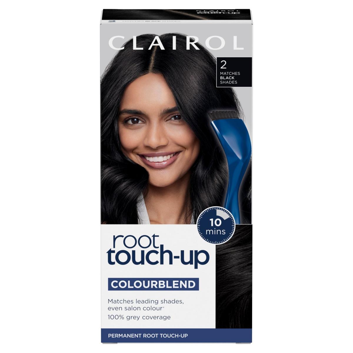 Root Touch-Up Permanent Hair Dye 2 Black