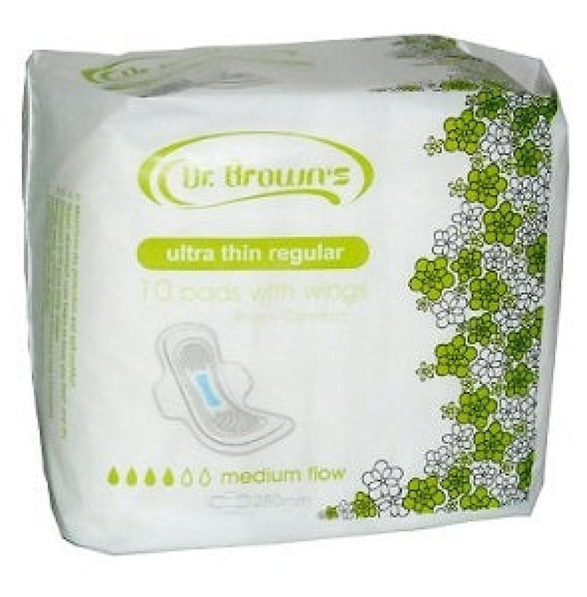 Ultra Thin Pads With Wings Regular Medium Flow