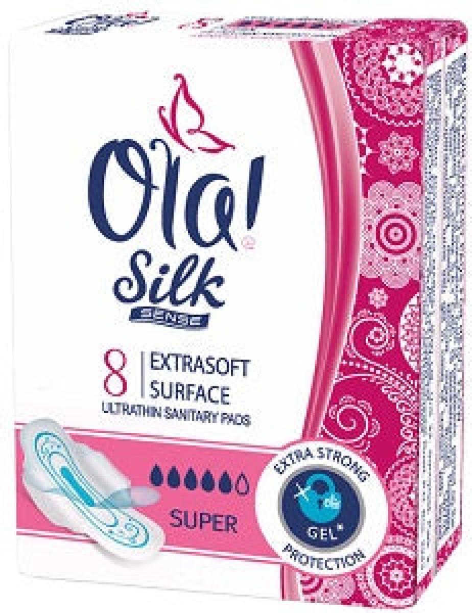 Ultra Thin Sanitary Pads Super With Extra Soft Surface x8