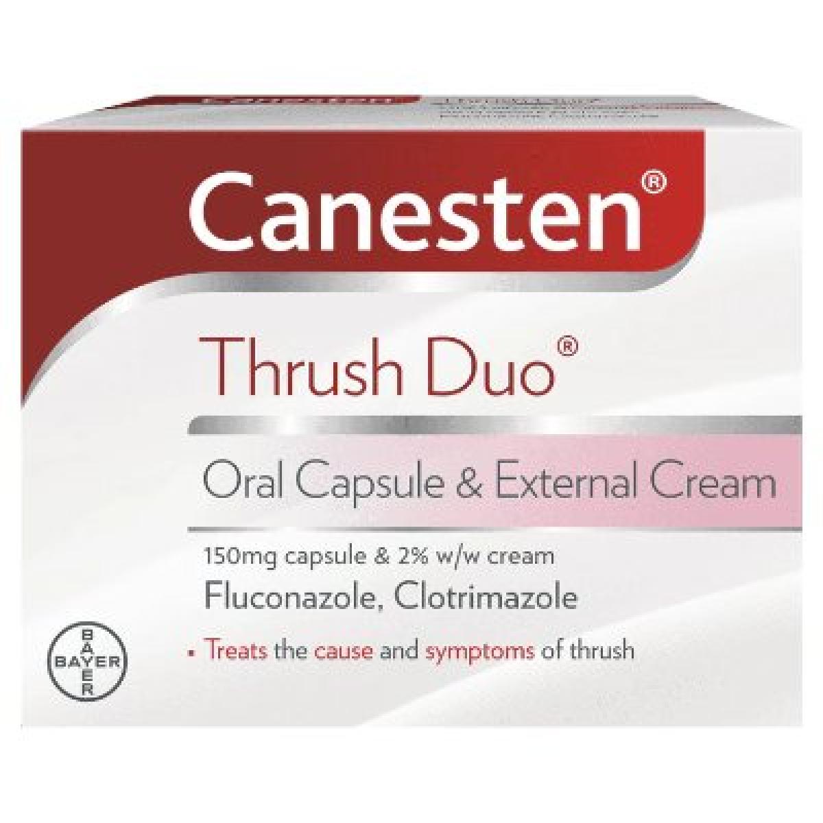 Oral & Cream Duo (Oral Capsule + Thrush Cream)