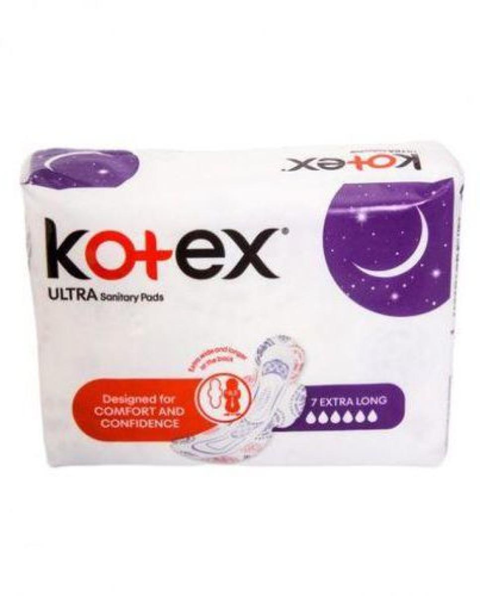 Ultra Thin Extra Long Night Pads With Wings x7