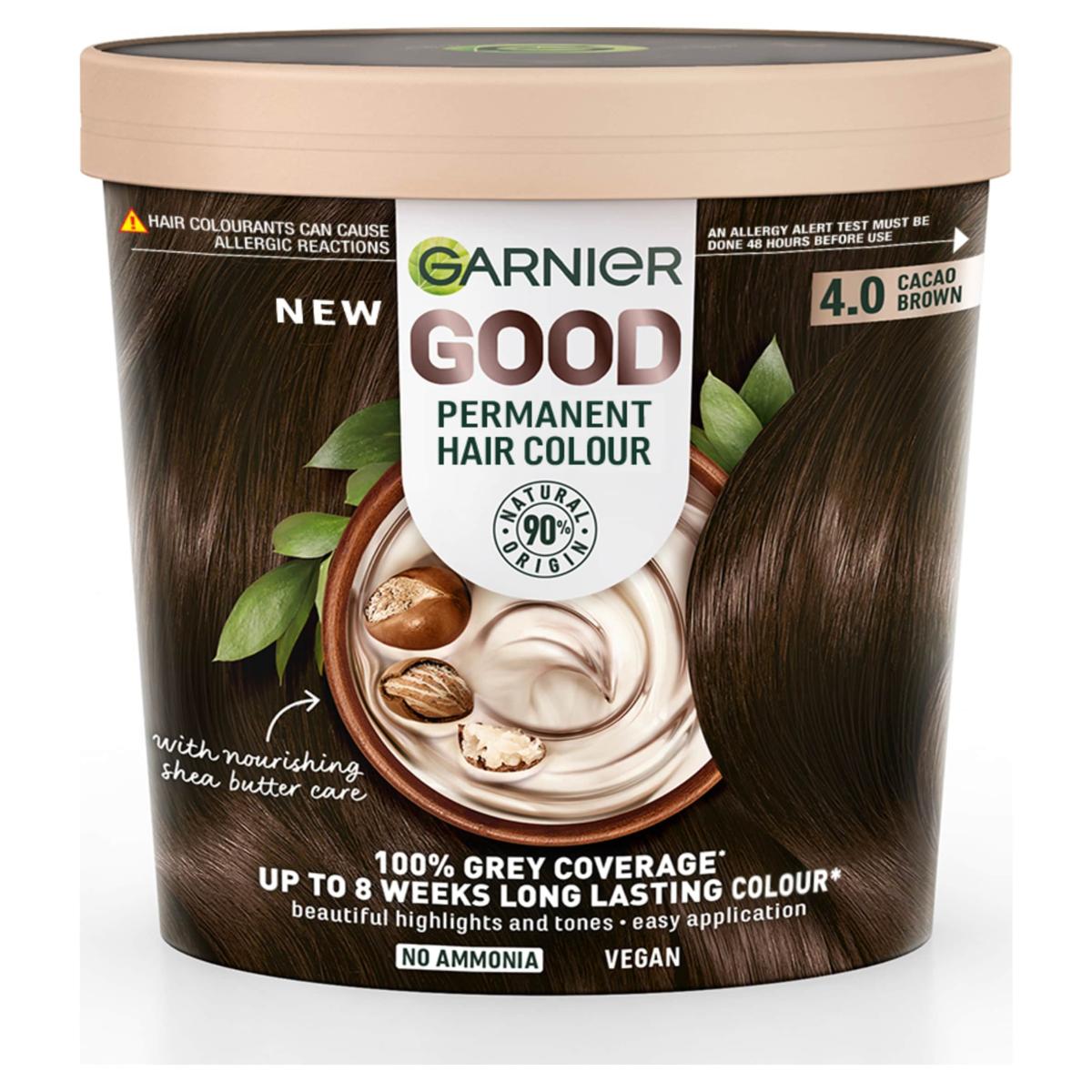 Good Permanent Hair Colour 4.0 Cacao Brown