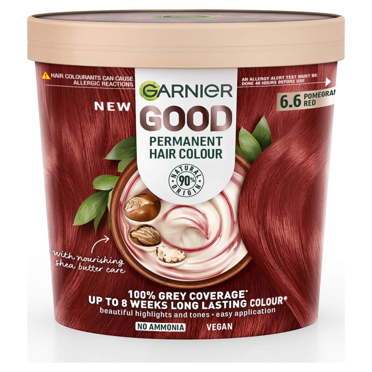 Good Permanent Hair Colour 6.6 Pomegranate Red