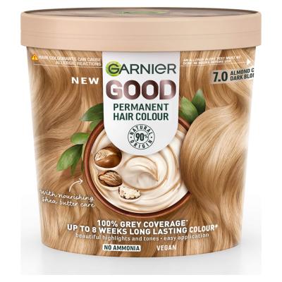 Good Permanent Hair Colour 7.0 Almond Creme Dark Blonde